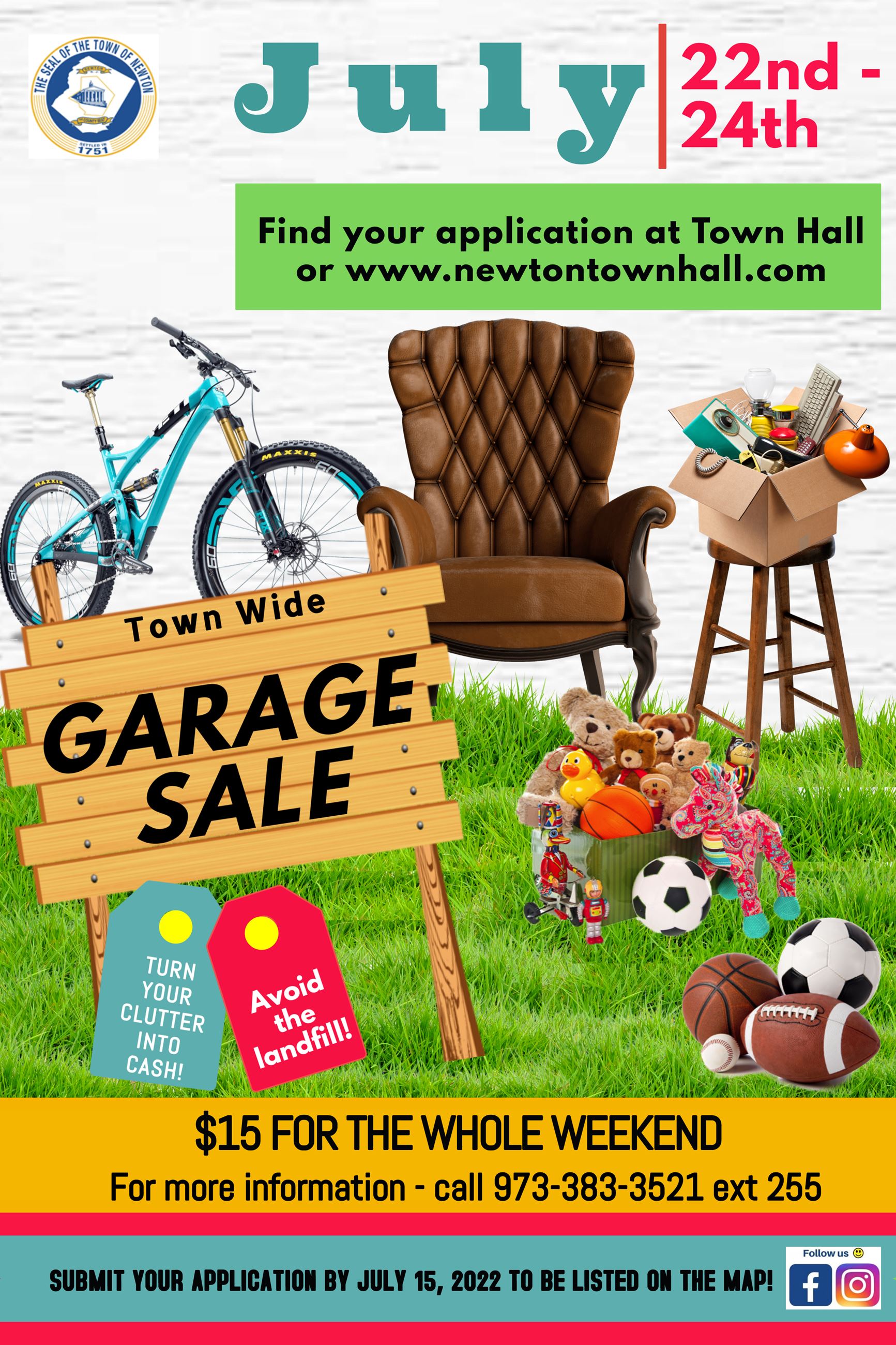 Town-Wide Garage sale - 2022